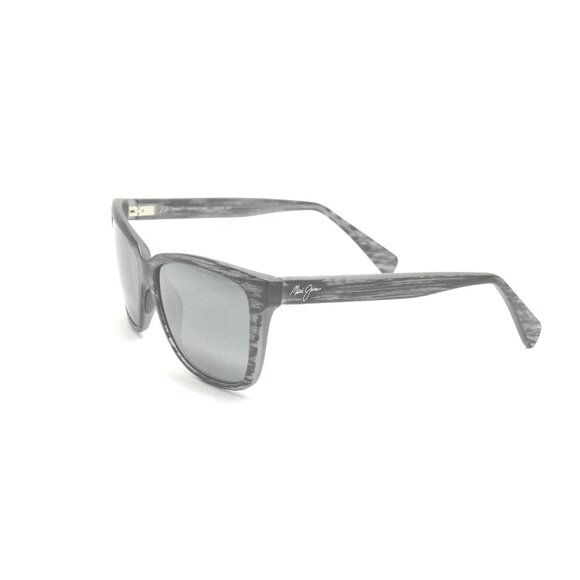 Maui Jim Jacaranda MJ 763-11MS Matte Grey Stripe / Neutral Grey Polar - Picture 1 of 6